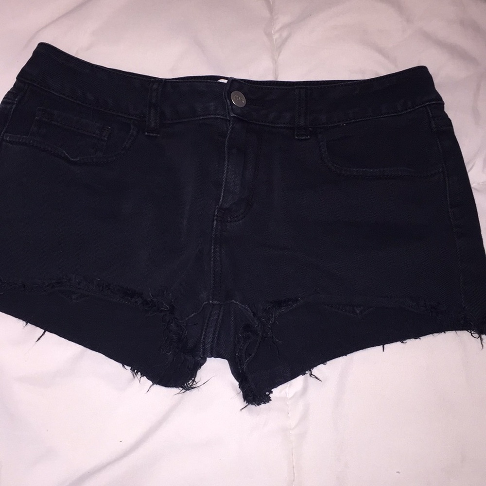 Pink Jean Shorts